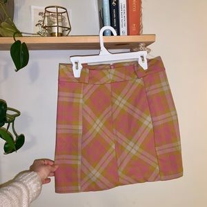 Urban Outfitters plaid pencil skirt